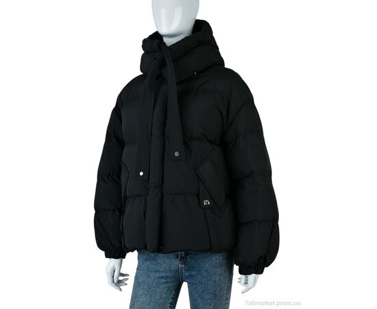 Куртка жіноча Зима 6607 black (4 шт. р.сіткаM-2XL) "Swit_odigu" недорого оптом від прямого постачальника, зображення 2