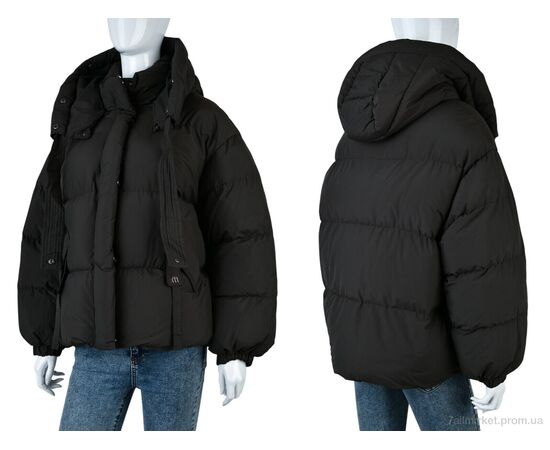 Куртка жіноча Зима 6607 khaki (4 шт. р.сіткаM-2XL) "Swit_odigu" недорого оптом від прямого постачальника, зображення 3
