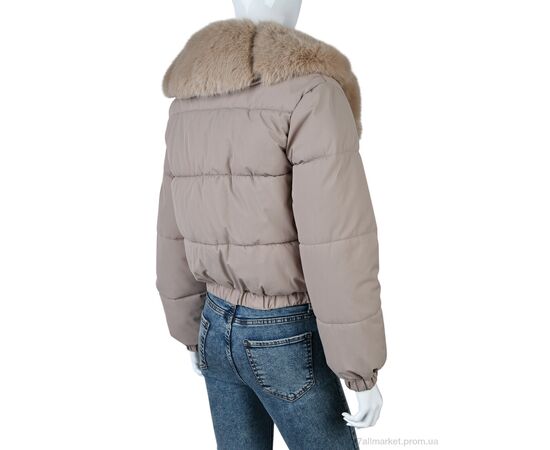 Фотография Куртка женская Зима 0156 beige (4 шт. р.сетка M-2XL) "Swit_odigu" недорого оптом от прямого поставщика, изображение 2