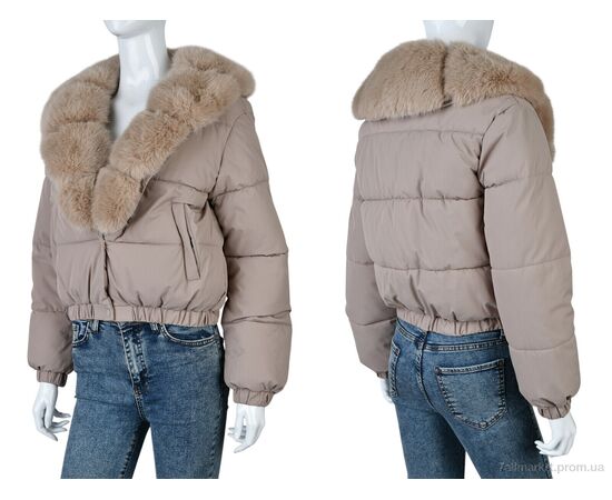 Фотография Куртка женская Зима 0156 beige (4 шт. р.сетка M-2XL) "Swit_odigu" недорого оптом от прямого поставщика, изображение 3