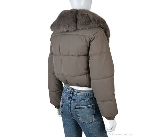 Фотография Куртка женская Зима 0156 grey (4 шт. р.сетка M-2XL) "Swit_odigu" недорого оптом от прямого поставщика, изображение 2