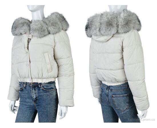 Фотография Куртка женская Зима 0172 white (4 шт. р.сетка M-2XL) "Swit_odigu" недорого оптом от прямого поставщика, изображение 3