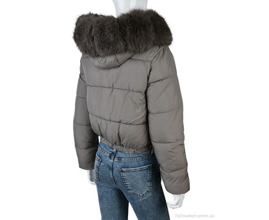 Фотография Куртка женская Зима 0172 grey (4 шт. р.сетка M-2XL) "Swit_odigu" недорого оптом от прямого поставщика, изображение 2