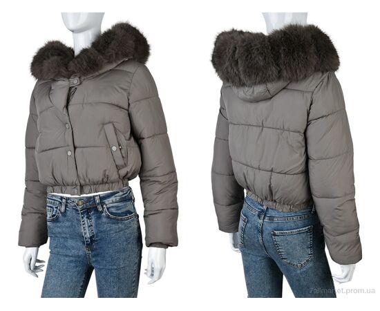 Фотография Куртка женская Зима 0172 grey (4 шт. р.сетка M-2XL) "Swit_odigu" недорого оптом от прямого поставщика, изображение 3