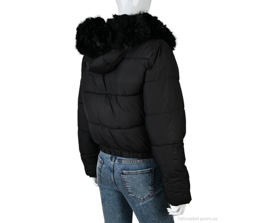 Фотография Куртка женская Зима 0172 black (4 шт. р.сетка M-2XL) "Swit_odigu" недорого оптом от прямого поставщика, изображение 2