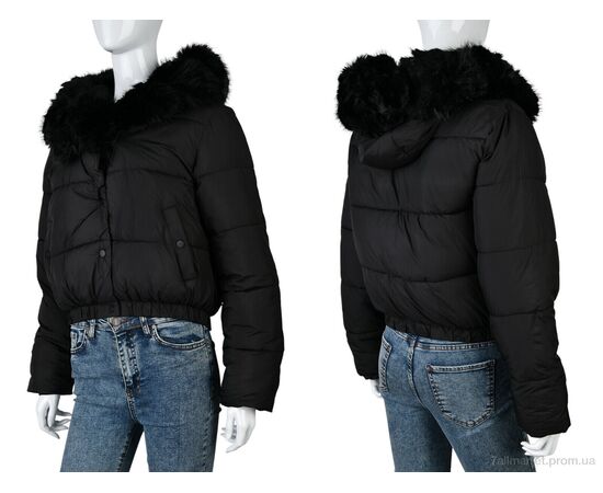 Фотография Куртка женская Зима 0172 black (4 шт. р.сетка M-2XL) "Swit_odigu" недорого оптом от прямого поставщика, изображение 3