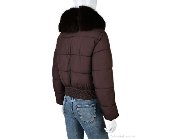 Фотография Куртка женская Зима 0179 brown (4 шт. р.сетка M-2XL) "Swit_odigu" недорого оптом от прямого поставщика, изображение 2