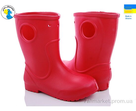 Сапоги из пены детские Весна/осень 116604 (8 пар р.28-35) "Jose Amorales" недорого оптом от прямого поставщика Фотография Сапоги из пены детские Весна/осень 116604 (8 пар р.28-35) "Jose Amorales" недорого оптом от прямого поставщика